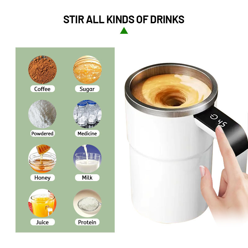 Globetrek° SmartMug: Zelf Roeren Mok Temperatuur Weergave Slimme Mok