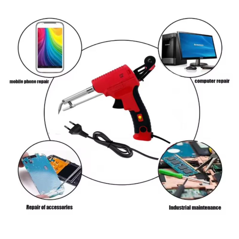 SolderingKit: 80W Extern Verwarmend Elektrisch Soldeer IJzer Pistool Kit
