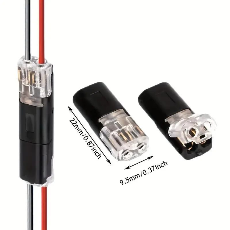 SolderlessConnector 10+10 GRATIS - Snel Zeker Verbinding Soldeerloos Draad Splice Connector