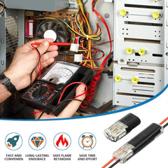 SolderlessConnector 10+10 GRATIS - Snel Zeker Verbinding Soldeerloos Draad Splice Connector