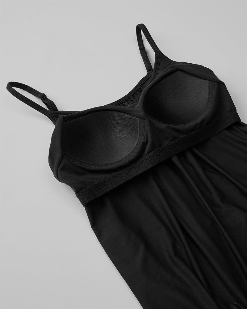 Icone™ PaddedTank: Dames Losvallende Gewatteerde Tanktop