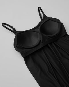 Icone™ PaddedTank: Dames Losvallende Gewatteerde Tanktop