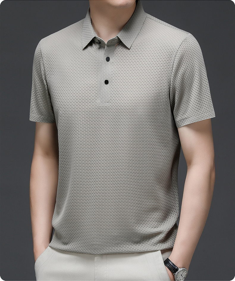 Icone™ BreathableShirt 1+1 GRATIS: Stijlvol Ademend Herenoverhemd Met Korte Mouwen