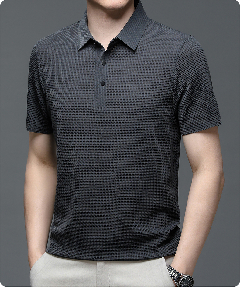 Icone™ BreathableShirt 1+1 GRATIS: Stijlvol Ademend Herenoverhemd Met Korte Mouwen