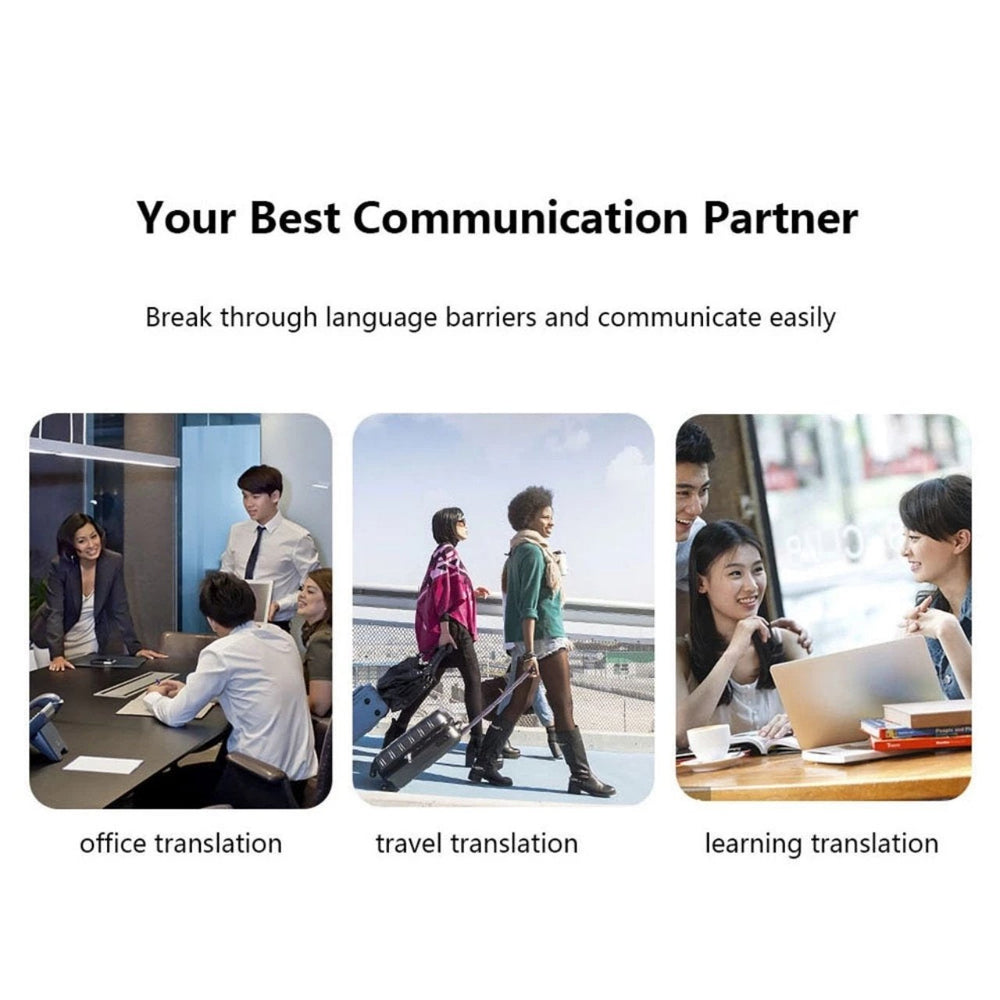 VoiceTranslator - Draagbaar Taal Spraak Vertaalapparaat Communicatieapparaat