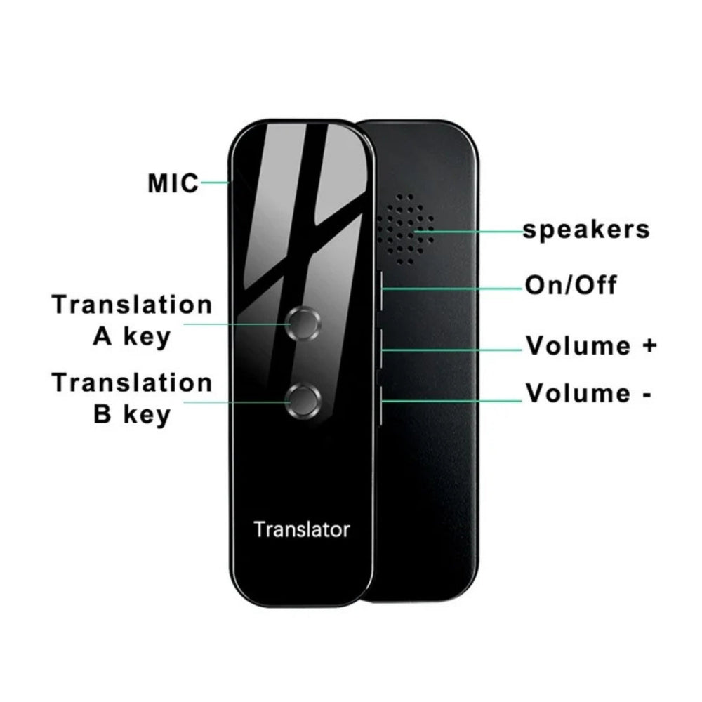 VoiceTranslator - Draagbaar Taal Spraak Vertaalapparaat Communicatieapparaat