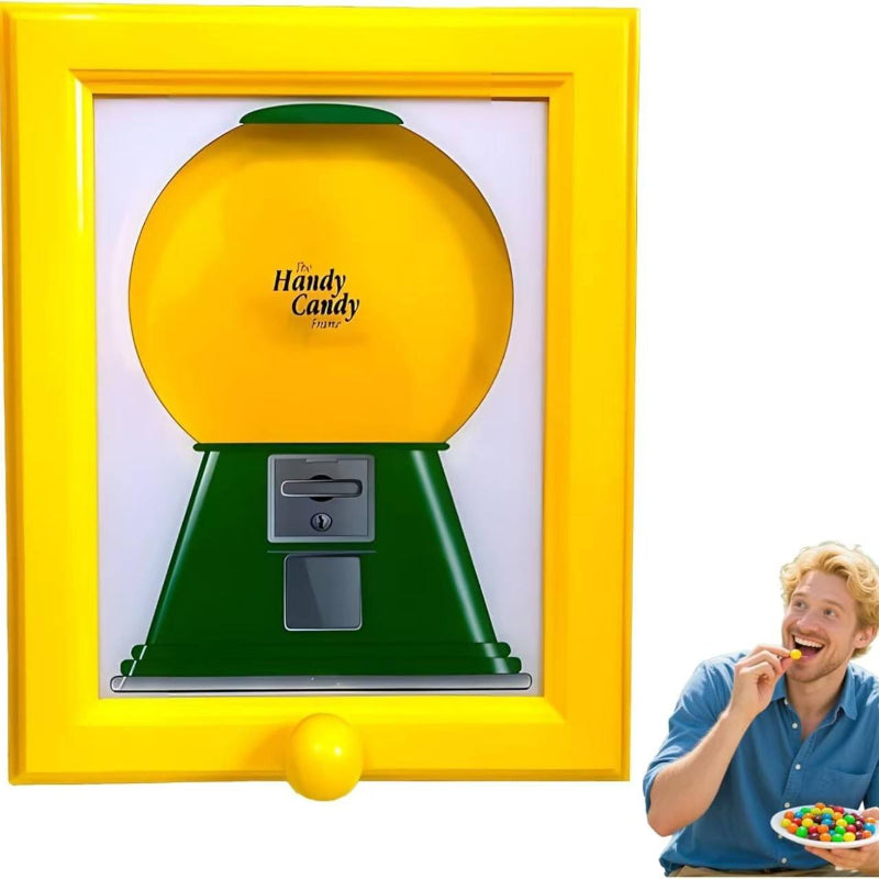 TreatFrame - Wandgemonteerde Candy Display Frame Voor Gemakkelijke Toegang En Leuke Decoratie
