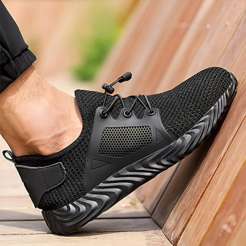 Happy™ BreathableShoes: Ademend Comfortabele Klassieke Stijl Werkbeschermingschoenen