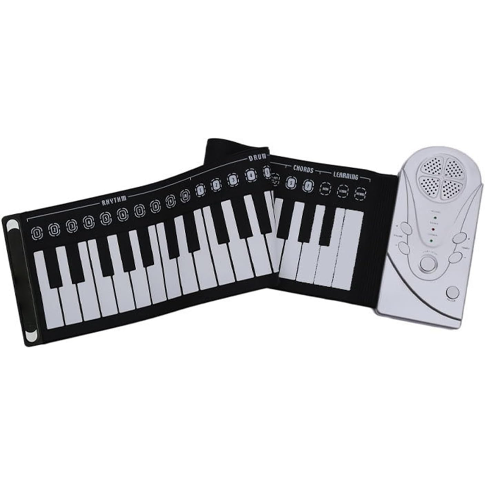 Kletshuts™ PortablePiano: Lichtgewicht Muziek Roll-Up Draagbare Piano Toetsenbord
