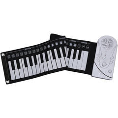 Kletshuts™ PortablePiano: Lichtgewicht Muziek Roll-Up Draagbare Piano Toetsenbord
