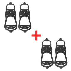ShoeGrips 1+1 GRATIS: Duurzame Antislip Beveiligde Buitenschoen Grip