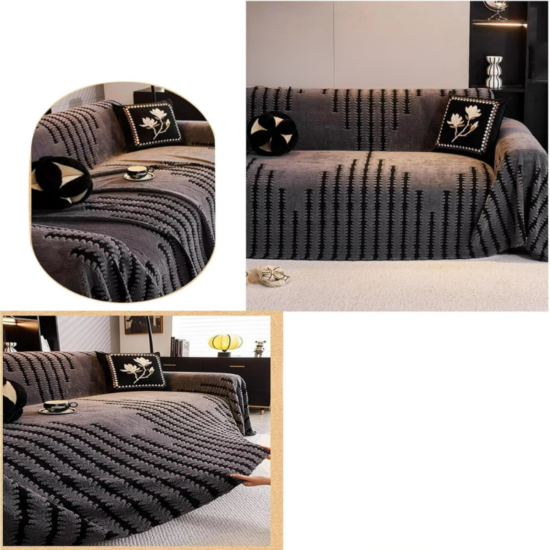 Globetrek° CouchCover - Universele Pasvorm Elegante Duurzame Sofa En Bankhoes