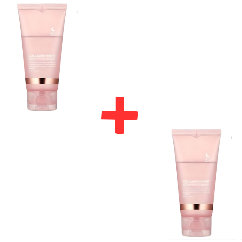 PeelingMask 1+1 GRATIS: Glad Stralende Huid Gezicht Peeling Masker