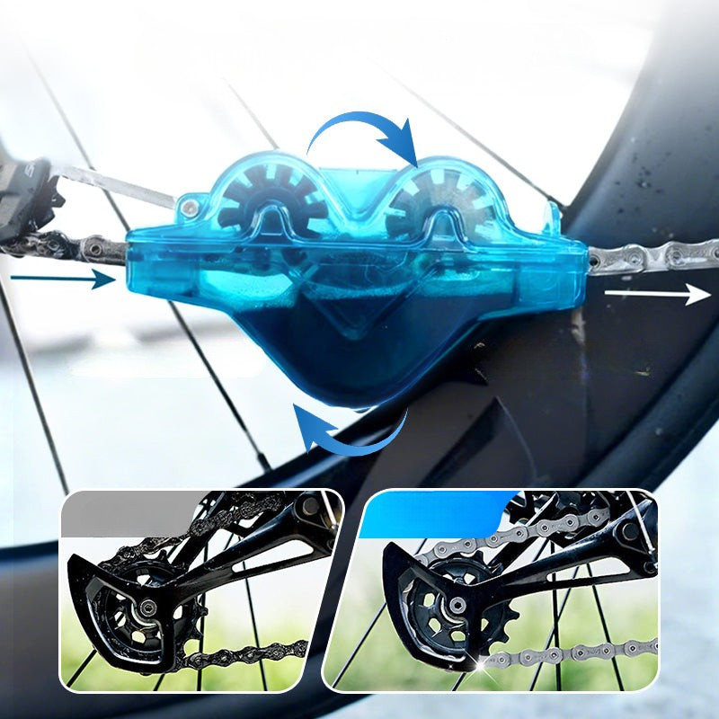 ChainScrubber 1+1 GRATIS - Milieuvriendelijke Efficiënte Fiets Kettingreiniger Tool