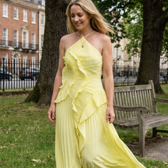 Icone™ RuffleDress - Elegante Straling Luxe Ruffle Jurk