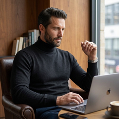 Icone™ CozySweater: Minimalistische Stijl, Maximaal Comfort – Een Gezellige Trui