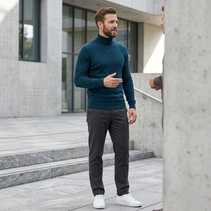 Icone™ CozySweater: Minimalistische Stijl, Maximaal Comfort – Een Gezellige Trui