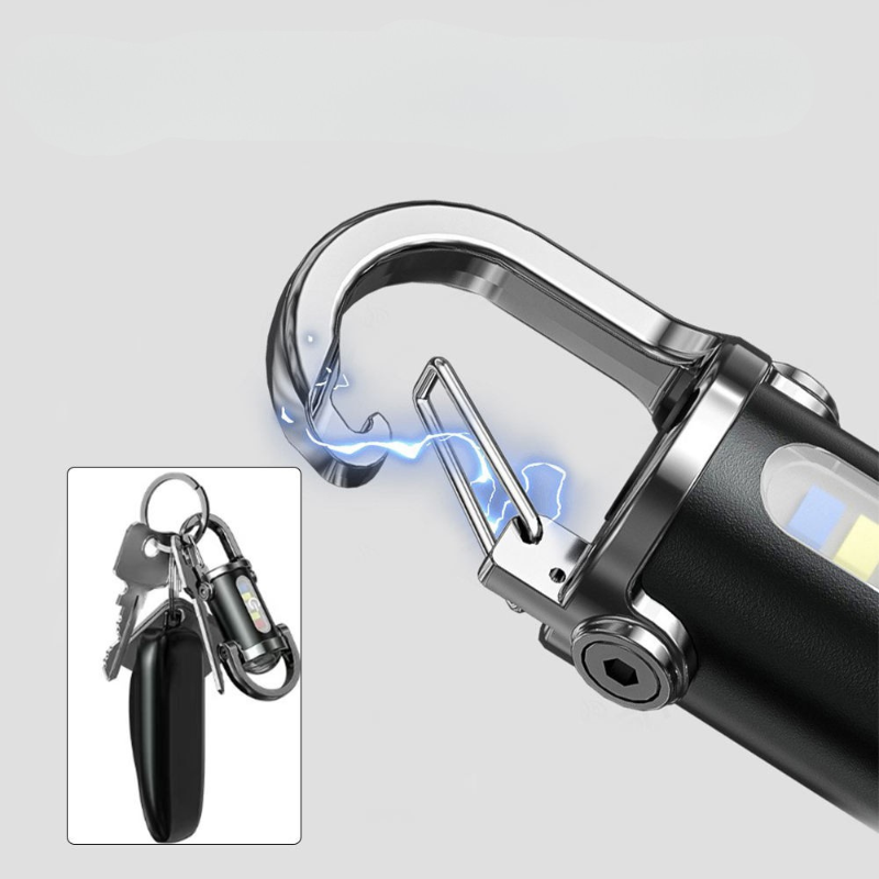 Ledsen™ KeychainFlashlight 1+1 GRATIS - Krachtige Pocket LED Sleutelhanger Zaklamp