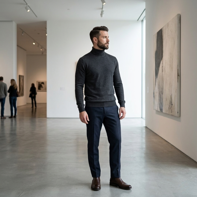 Icone™ CozySweater: Minimalistische Stijl, Maximaal Comfort – Een Gezellige Trui