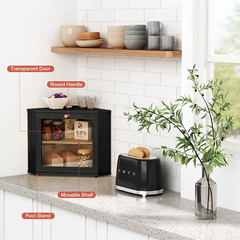 UltiFurni® CornerCabinet: Ruimtebesparende Slimme Voorraadkast