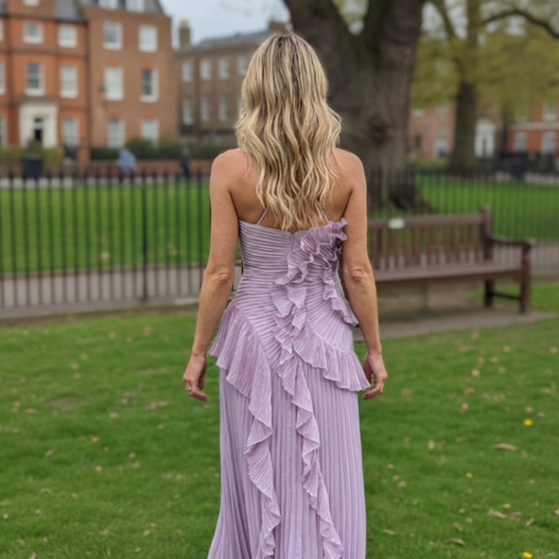 Icone™ RuffleDress - Elegante Straling Luxe Ruffle Jurk