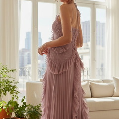 Icone™ RuffleDress - Elegante Straling Luxe Ruffle Jurk