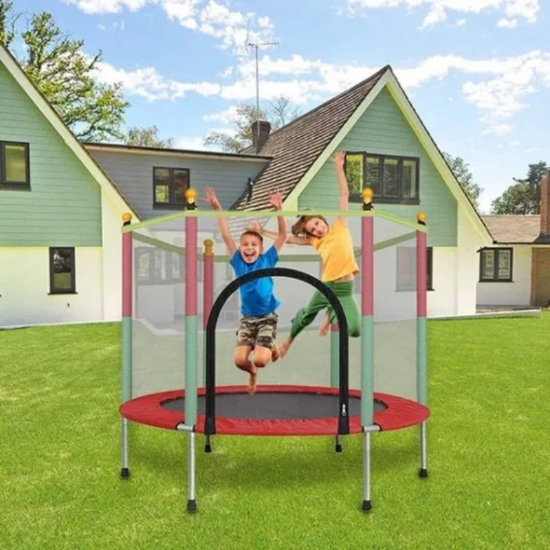 Kletshuts™ JumpingTrampoline - Leuk Energiek Genietelijk Actief Spelen Springtrampoline