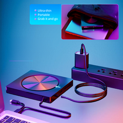 QuickDisc – Draagbare Plug And Play DVD Snelle Schijf Lezer Schrijver