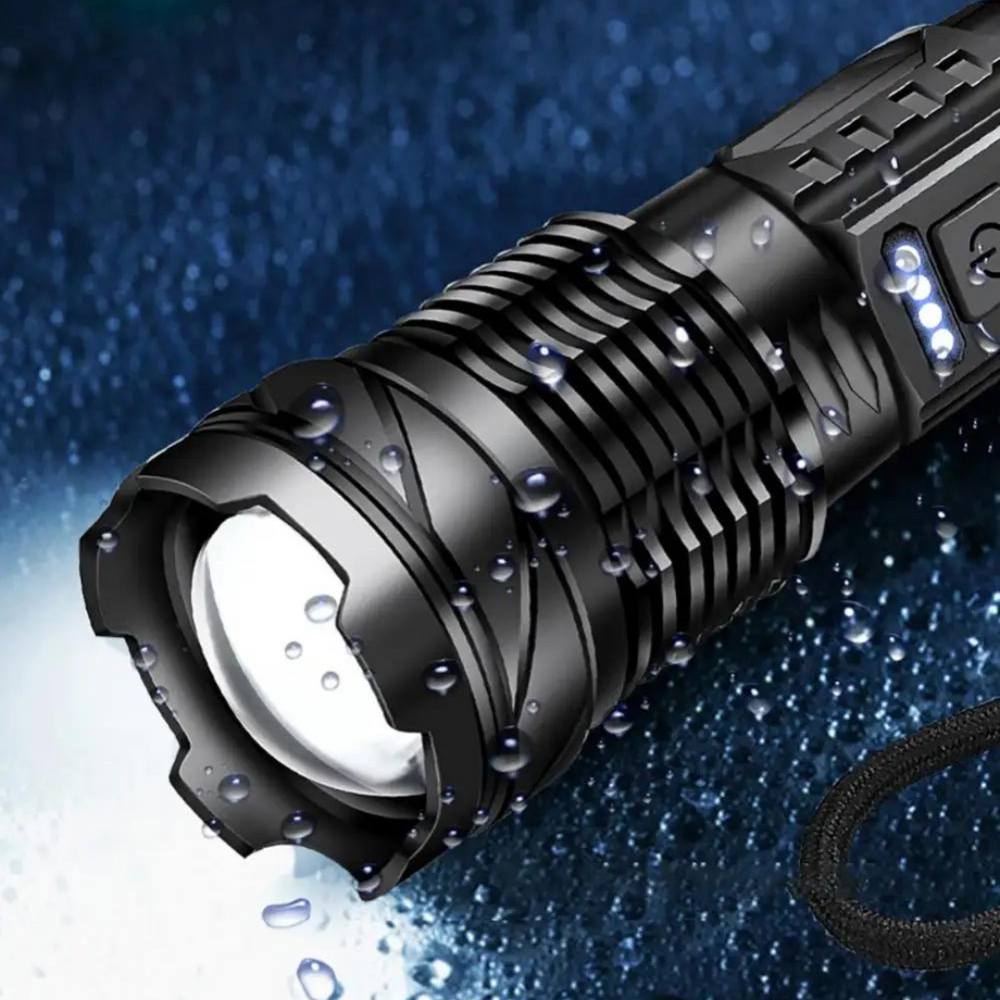 SuperFlashlight 1+1 GRATIS- Multifunctionele Oplaadbare Zaklamp