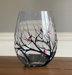 SeasonsGlass - Vier Seizoenen Boom Wijn Glas