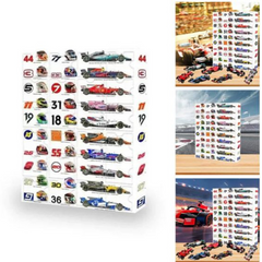 RacingCalendar - Formule 1 Racing Wagens Advent Kalender