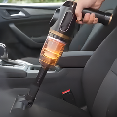 Cleaner Pro° MiniVacuum: Batterijweergave Multi Nozzle Mini Handstofzuiger
