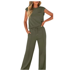 Icone™ StylishSet: Stijlvolle, Comfortabele Met Mouwloze Top En Broek Set