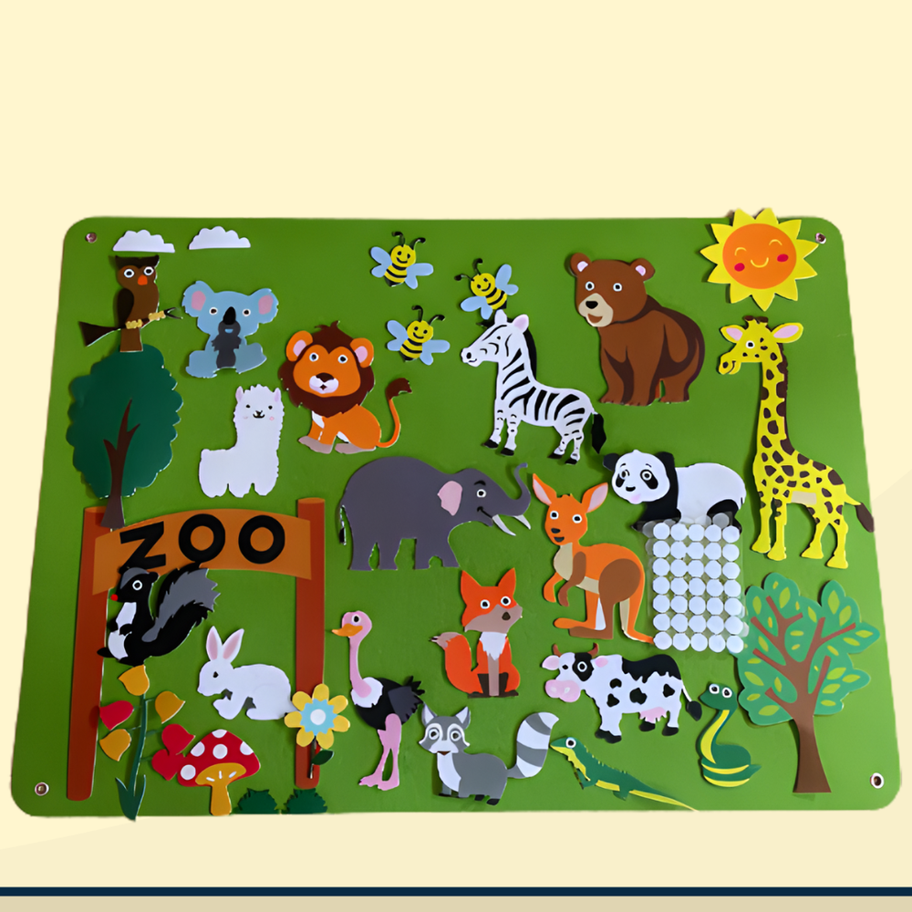 Kletshuts™ LearningBoard: Interactief Vroeg Onderwijs Leren Bord Set