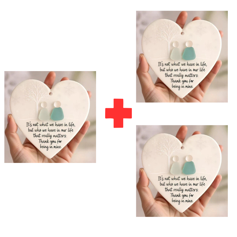 FriendshipOrnament: Charmant Betekenisvol Aandenken Vriendschap Ornament