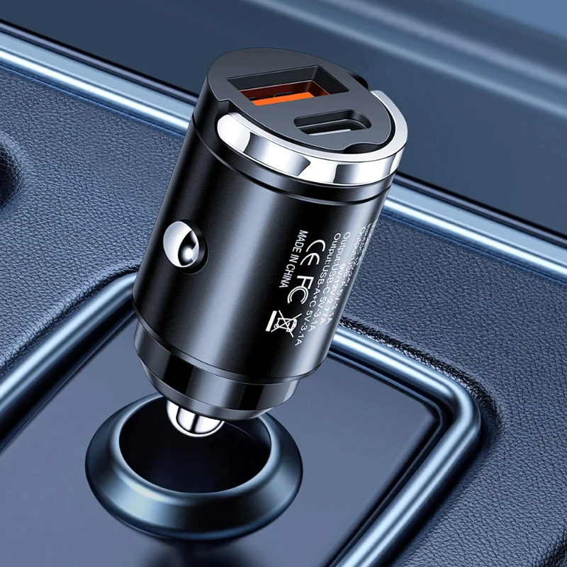 CarAdapter 1+1 GRATIS: Mini Universeel Opladen Auto Aanpassen