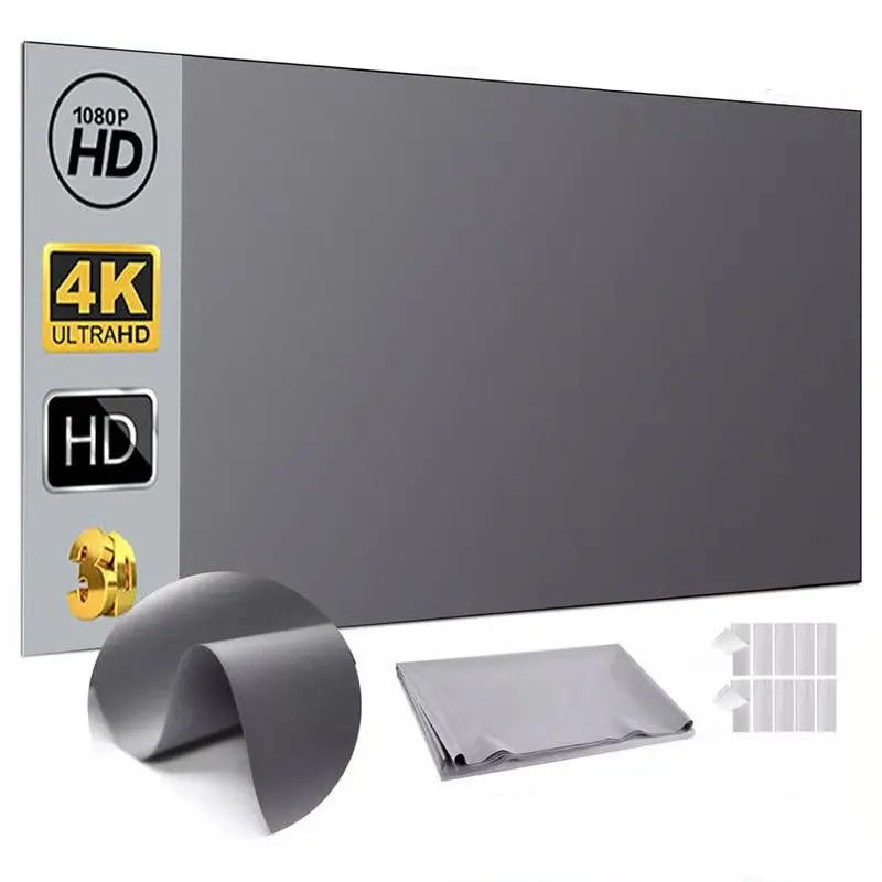 CinemaScreen - HD Cinema Projectie Ondersteuning Anti Licht Draagbaar Scherm
