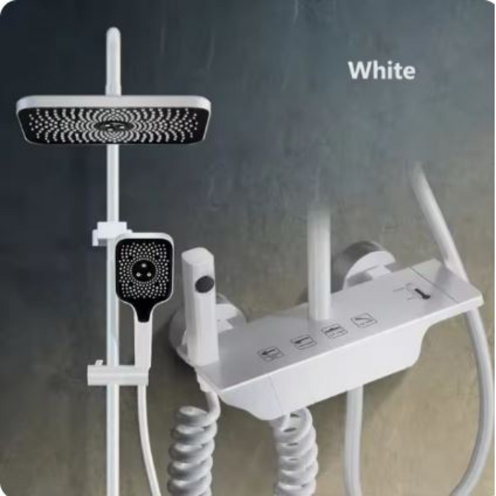 Borhe® ShowerSet: Wand Gemonteerd Hoge Druk Douche Set