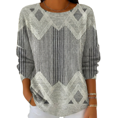 Icone™ VintageTop: Klassieke Dames Top Vintage Stijl Dagelijkse Slijtage