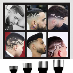 Rose® HairClipper: Digitaal LCD Scheerapparaat Professioneel Haar Trimmer