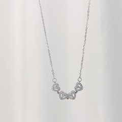 Jewelance™ CloverNecklace 1+1 GRATIS: Stijlvolle Twee-Stijl Magnetische Hart Klaver Ketting