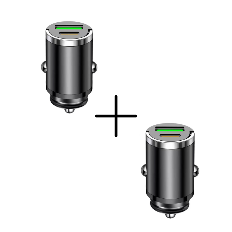 CarAdapter 1+1 GRATIS: Mini Universeel Opladen Auto Aanpassen