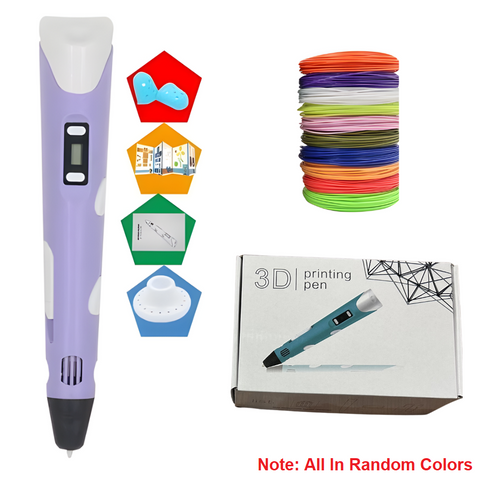 Kletshuts™ DrawingPen: Eenvoudig Te Gebruiken DIY 3D Creatieve Tekening Pen Filament Set