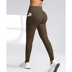 Icone™ TrainingLeggings: Hooggesloten Buik Controle Sculpting Legging
