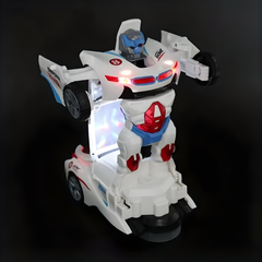 Kletshuts™ TransformerCar: Actievolle Auto Auto-Naar-Robot 2-In-1 Transformer Autospeelgoed