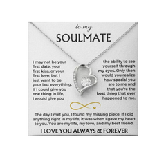 Jewelance™ ElegantNecklace: Elegante Hart Hanger Ketting Met Hartelijke Kaart Boodschap
