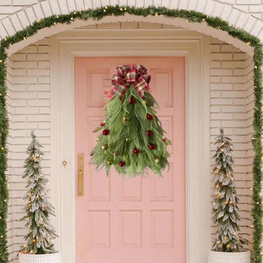 ChristmasWreath: Kerstkrans Deur Hangen Decoratie