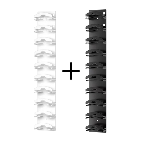GlideHold® HatOrganizer 1+1 GRATIS: Wand Gemonteerd Hoeden Organizer Rek