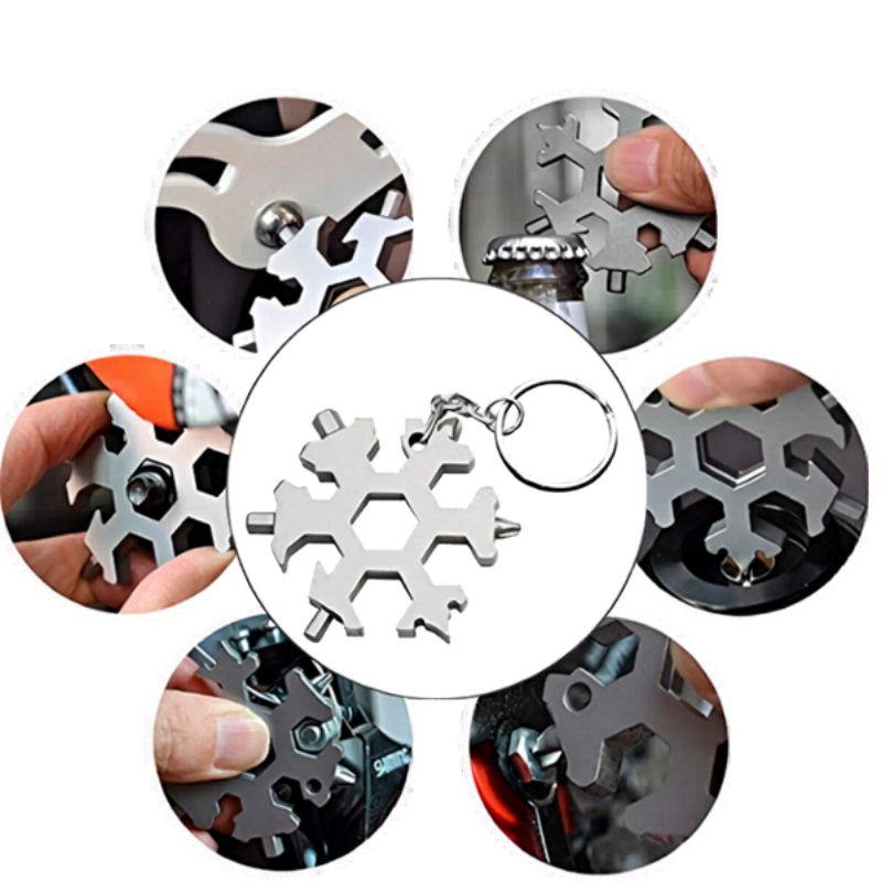 Globetrek° HandyTool 1+1 GRATIS: Alles-In-Één Multifunctionele Compacte Handgereedschap