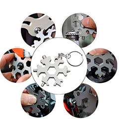 Globetrek° HandyTool 1+1 GRATIS: Alles-In-Één Multifunctionele Compacte Handgereedschap